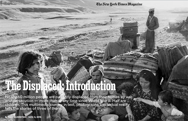 The New York Times - The displaced